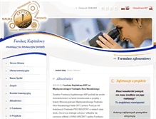 Tablet Screenshot of invest.arp.gda.pl